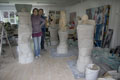 Click to see it big Impression aus dem Atelier